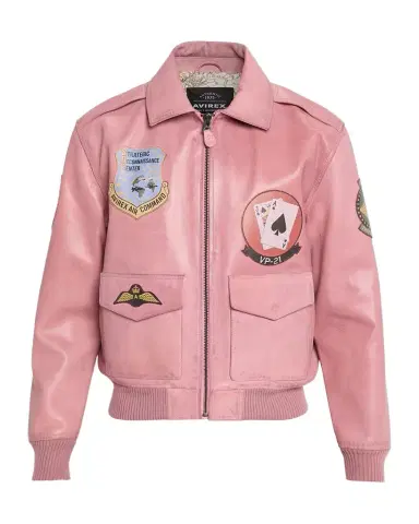 Avirex Men's Leather Flight Aviator Jacket | Thumbnail 1 Avirex Men's Leather Flight Aviator Jacket | Thumbnail 1
