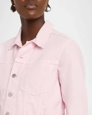 L'Agence Celina Slim Femme Denim Jacket | Thumbnail 4