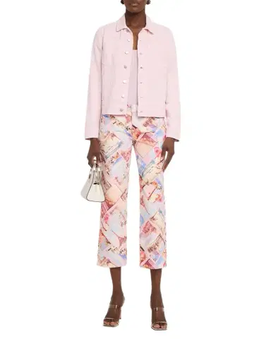L'Agence Celina Slim Femme Denim Jacket | Thumbnail 1