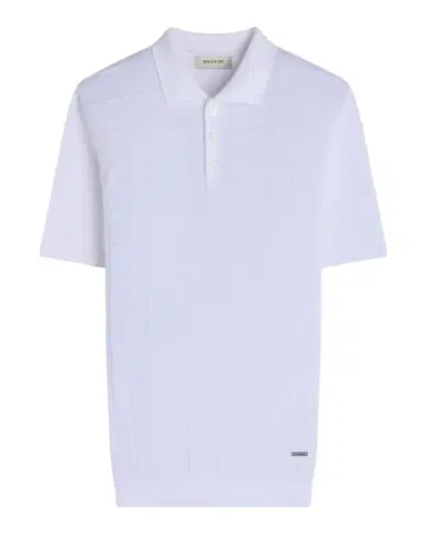 Bugatchi Men's Textured Grid Short-Sleeve Polo Sweater | Thumbnail 1 Bugatchi Men's Textured Grid Short-Sleeve Polo Sweater | Thumbnail 1