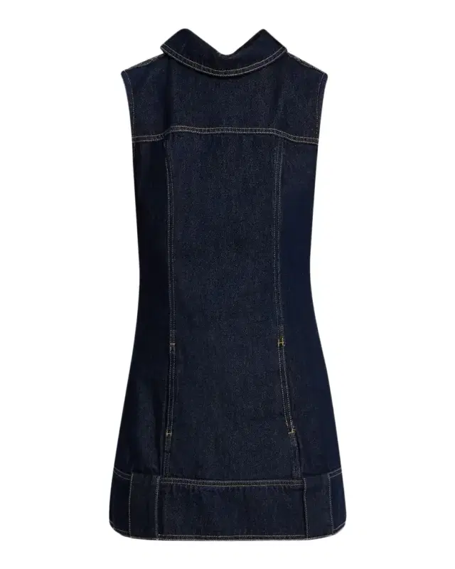 Et Ochs Winslow Cotton Denim Mini Dress