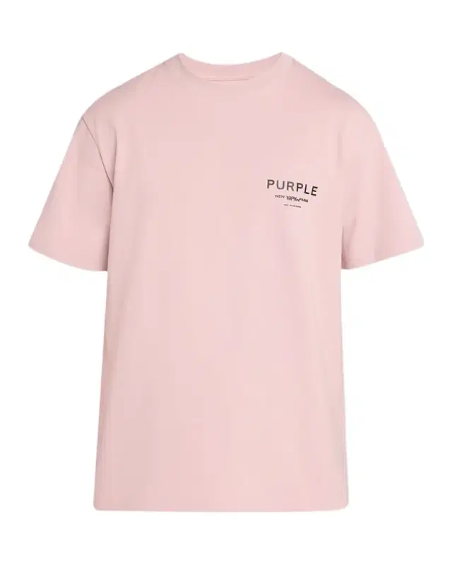 PURPLE Men 's Jersey Logo T-Shirt