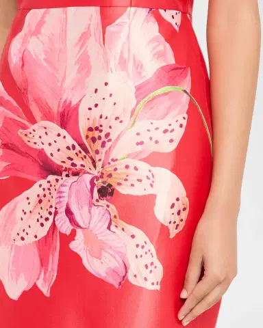 Milly Ciara Strapless Floral-Print Maxi Dress | Thumbnail 6
