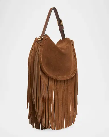 Etro Pony Fringed Suede Crossbody Bag | Thumbnail 3