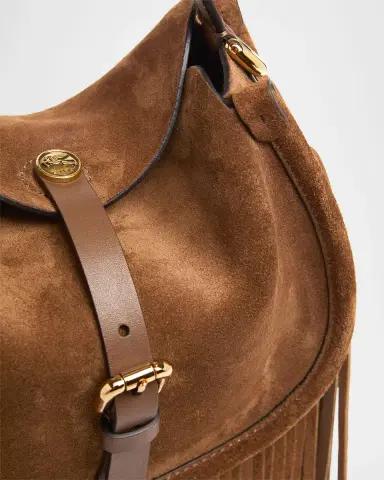 Etro Pony Fringed Suede Crossbody Bag | Thumbnail 6