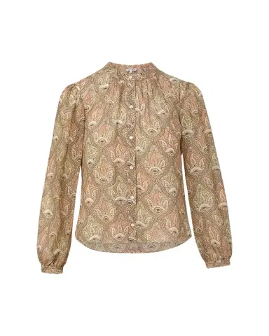 Veronica Beard Ashlynn Long-Sleeve Silk Blouse | Thumbnail 1 Veronica Beard Ashlynn Long-Sleeve Silk Blouse | Thumbnail 1