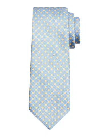 Stefano Ricci Men's Geometric Circle Silk Tie | Thumbnail 1 Stefano Ricci Men's Geometric Circle Silk Tie | Thumbnail 1