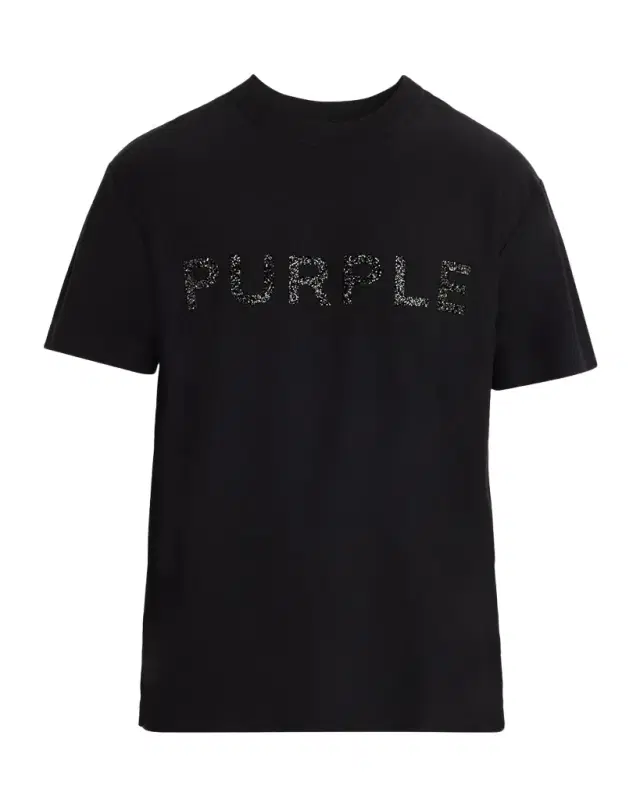 Men 's Tonal Glitterized Logo T-Shirt
