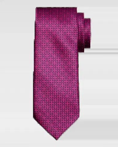 Stefano Ricci Men's Maxi-Mosaic Silk Tie | Thumbnail 2