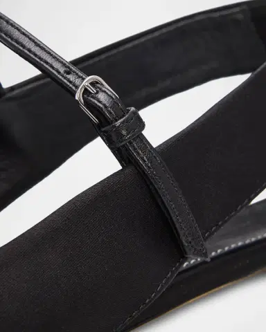 TOTEME Slingback Satin Mary Jane Flats | Thumbnail 5 TOTEME Slingback Satin Mary Jane Flats | Thumbnail 5