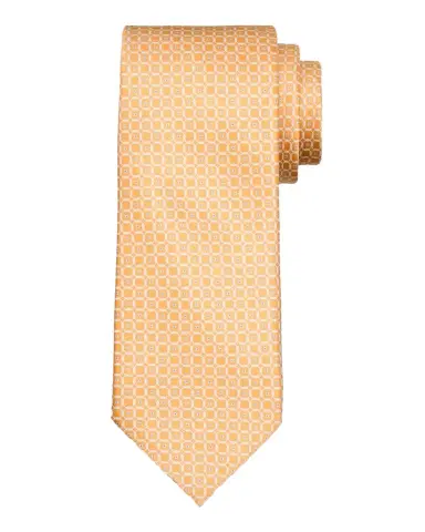 Stefano Ricci Men's Geometric Circle Jacquard Silk Tie | Thumbnail 1 Stefano Ricci Men's Geometric Circle Jacquard Silk Tie | Thumbnail 1