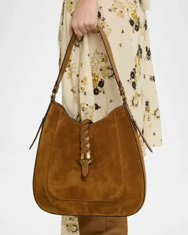Isabel Marant Altay Woven Suede Hobo Bag | Thumbnail 2 Isabel Marant Altay Woven Suede Hobo Bag | Thumbnail 2