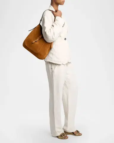 Isabel Marant Altay Woven Suede Hobo Bag | Thumbnail 5 Isabel Marant Altay Woven Suede Hobo Bag | Thumbnail 5