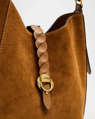 Isabel Marant Altay Woven Suede Hobo Bag | Thumbnail 6 Isabel Marant Altay Woven Suede Hobo Bag | Thumbnail 6