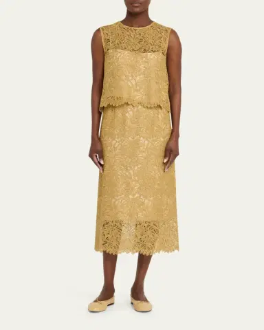 Vince Lace Slip Skirt | Thumbnail 2