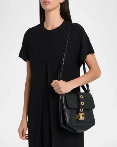 Burberry Rider Small Leather Top Handle Bag | Thumbnail 2 Burberry Rider Small Leather Top Handle Bag | Thumbnail 2