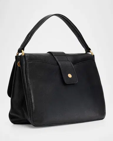 Burberry Rider Small Leather Top Handle Bag | Thumbnail 3 Burberry Rider Small Leather Top Handle Bag | Thumbnail 3