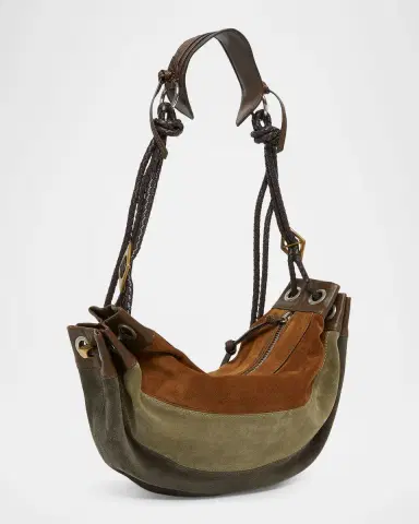 Isabel Marant Maia Medium Suede Shoulder Bag | Thumbnail 3