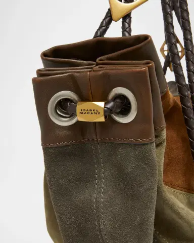 Isabel Marant Maia Medium Suede Shoulder Bag | Thumbnail 6