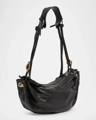 Isabel Marant Maia Medium Suede Shoulder Bag | Thumbnail 3