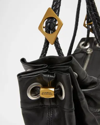 Isabel Marant Maia Medium Suede Shoulder Bag | Thumbnail 6