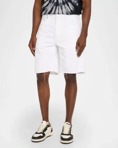 PURPLE Men's Optic Relaxed-Fit Shorts | Thumbnail 4 PURPLE Men's Optic Relaxed-Fit Shorts | Thumbnail 4