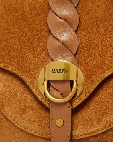 Isabel Marant Altay Small Suede Saddle Crossbody Bag | Thumbnail 6 Isabel Marant Altay Small Suede Saddle Crossbody Bag | Thumbnail 6