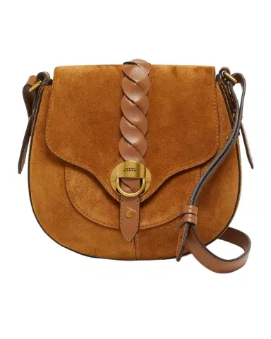 Isabel Marant Altay Small Suede Saddle Crossbody Bag | Thumbnail 1 Isabel Marant Altay Small Suede Saddle Crossbody Bag | Thumbnail 1
