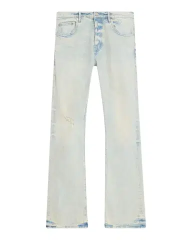 PURPLE Men's P004 Blowout Flare Jeans | Thumbnail 1