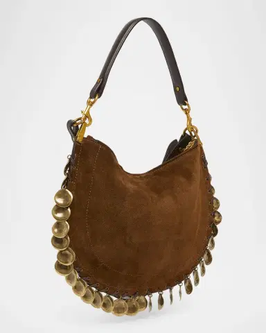Isabel Marant Oskan Soft Zip Suede Shoulder Bag | Thumbnail 3 Isabel Marant Oskan Soft Zip Suede Shoulder Bag | Thumbnail 3