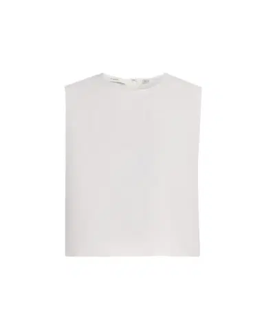 Vince Linen Crewneck Top | Thumbnail 1
