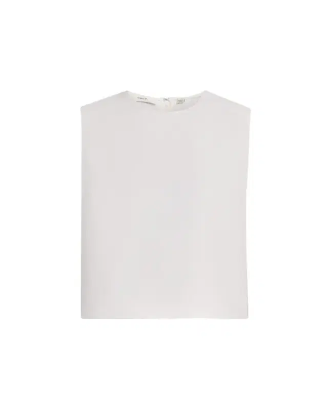 Vince Linen Crewneck Top