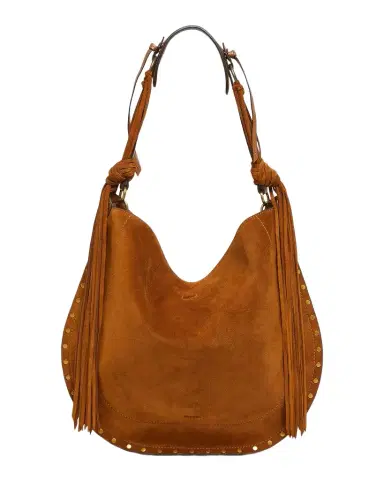 Isabel Marant Oskan Studded Suede Hobo Bag | Thumbnail 1 Isabel Marant Oskan Studded Suede Hobo Bag | Thumbnail 1