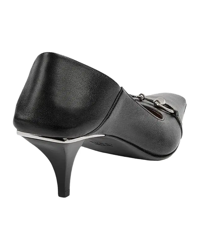 Gucci mm Vittoria Leather Pumps