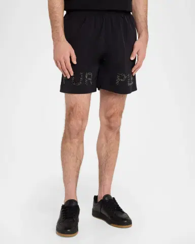 PURPLE Men's Crystal All Round Shorts | Thumbnail 4
