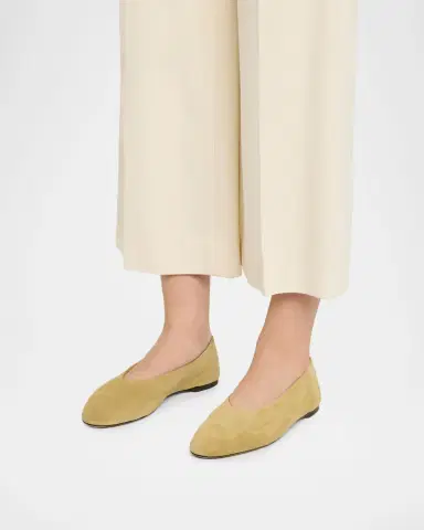 TOTEME Slip Suede Ballerina Flats | Thumbnail 2