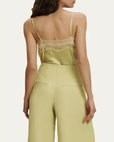 Veronica Beard Johanan Lace-Trim Silk Camisole | Thumbnail 3 Veronica Beard Johanan Lace-Trim Silk Camisole | Thumbnail 3