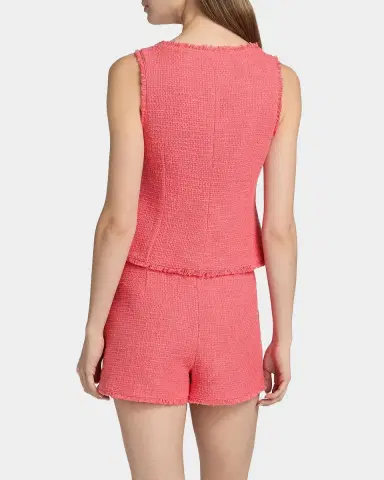 Cinq à Sept Camen Bouclé Vest | Thumbnail 2