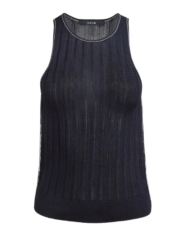 Toccin Juniper Racerback Tank Top