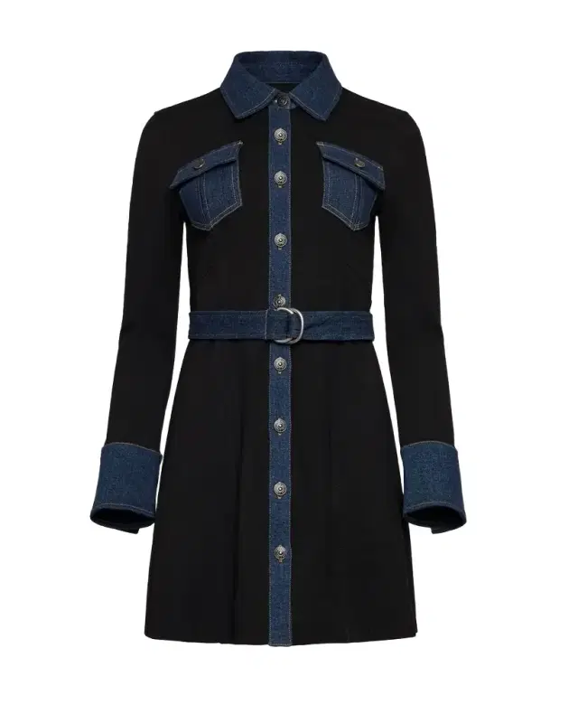 Cinq a Sept Aliza Denim Mini Dress