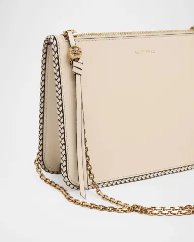 Etro Braid-Trim Leather Crossbody Bag | Thumbnail 6