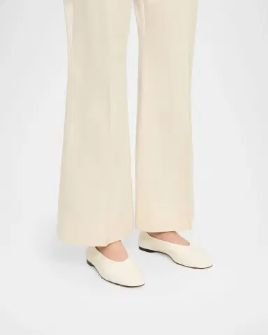 TOTEME Slip Leather Ballerina Flats | Thumbnail 2