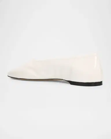 TOTEME Slip Leather Ballerina Flats | Thumbnail 4