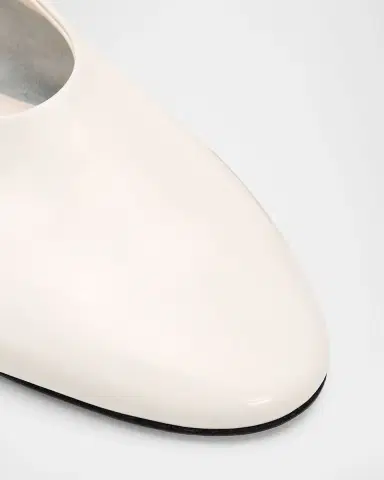 TOTEME Slip Leather Ballerina Flats | Thumbnail 5