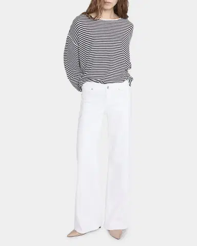 Frame Low-Rise Le Slim Palazzo Jeans | Thumbnail 2 Frame Low-Rise Le Slim Palazzo Jeans | Thumbnail 2