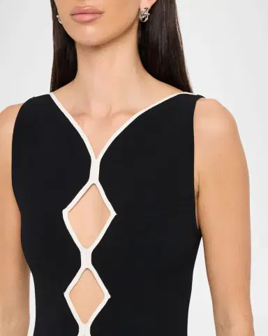 Et Ochs Maude Crochet-Hem Knit Midi Dress | Thumbnail 5