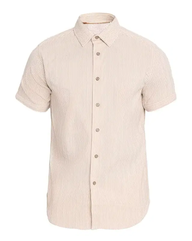 Men 's Fornillo Seersucker Short-Sleeve Shirt