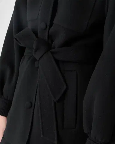 Mackage Shania Belted Double-Face Wool Jacket | Thumbnail 4