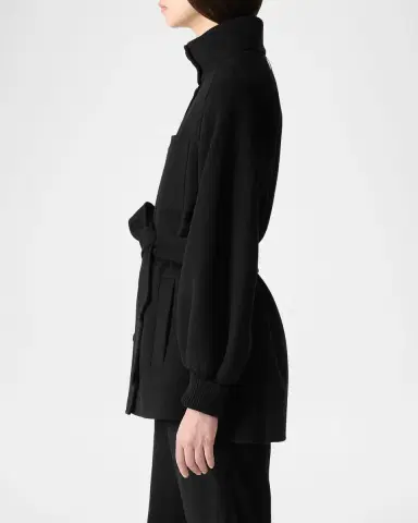 Mackage Shania Belted Double-Face Wool Jacket | Thumbnail 5