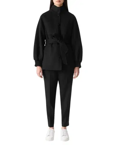 Mackage Shania Belted Double-Face Wool Jacket | Thumbnail 1